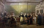 John Trumbull General George Washington Resigning his Commission France oil painting artist